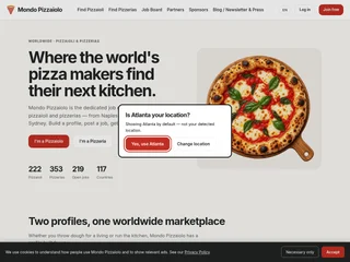 Mondo Pizzaiolo platform preview Mondo Pizzaiolo platform preview