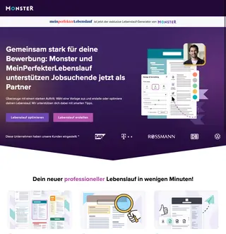 monster.at screenshot preview