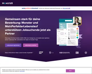 Monster Deutschland screenshot preview