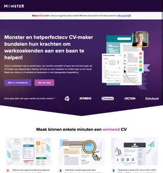 Monsterboard.nl platform preview