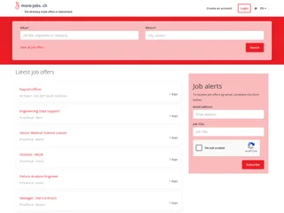 more-jobs.ch platform preview