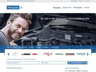 Motorjobs.ch screenshot preview Motorjobs.ch screenshot preview