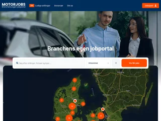 Motorjobs.dk screenshot preview
