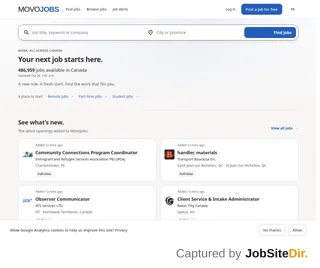 MovoJobs platform preview