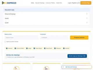 MozEmprego platform preview