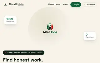 Mtaa Jobs screenshot preview