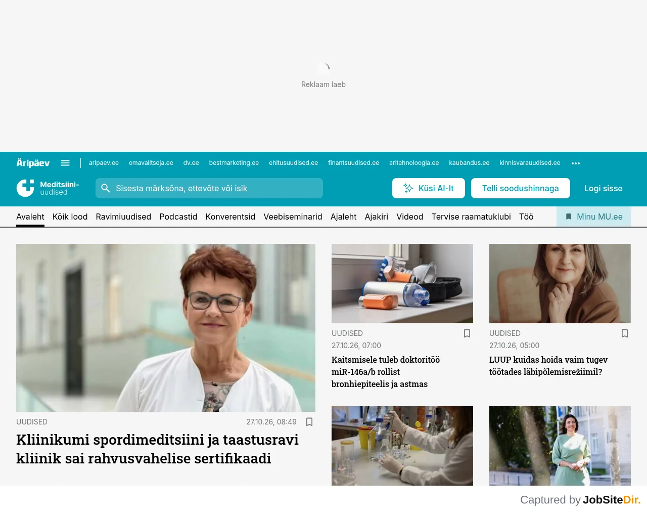 Mu.ee screenshot Mu.ee website screenshot