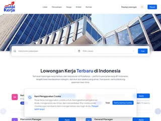 Mulai Kerja platform preview Mulai Kerja platform preview