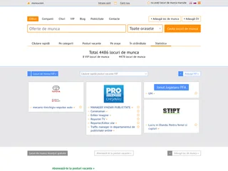 Munca.com platform preview Munca.com platform preview