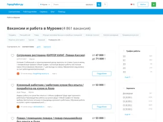 ГородРабот.ру screenshot preview