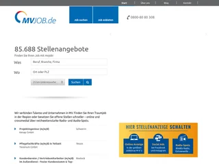 MVJob.de screenshot preview