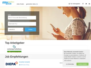 my-perfect-job.de platform preview my-perfect-job.de platform preview