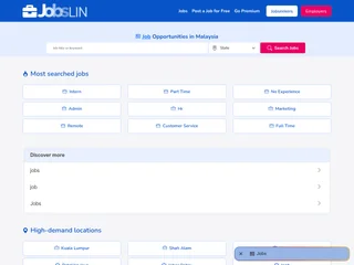 Jobslin screenshot preview Jobslin screenshot preview