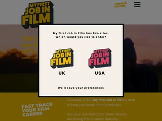 My First Job In Film platform preview My First Job In Film platform preview