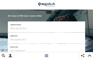 myjob.ch screenshot preview