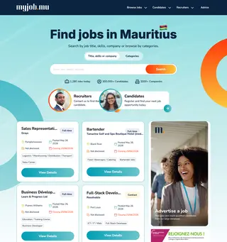 MyJob.mu platform preview