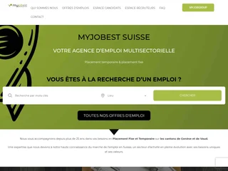 MyJobest Suisse screenshot preview