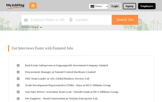 MyJobMag screenshot preview MyJobMag screenshot preview