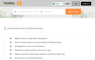 MyJobMag screenshot preview MyJobMag screenshot preview