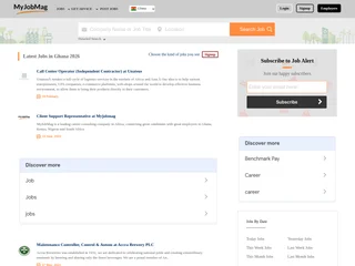 MyJobMag Ghana platform preview