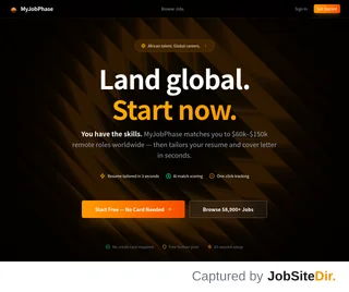 MyJobPhase platform preview