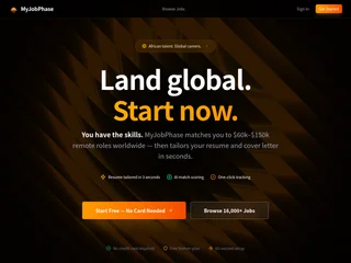 MyJobPhase screenshot preview