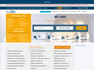 Myjobs.com.bd screenshot preview Myjobs.com.bd screenshot preview