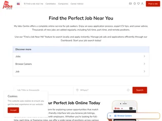 My Jobs Centre platform preview My Jobs Centre platform preview