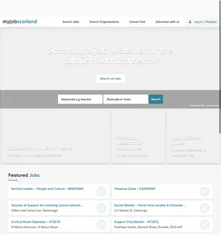 myjobscotland platform preview