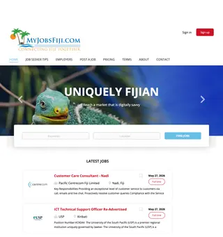 My Jobs Fiji platform preview