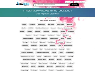 MyJobsi.de screenshot preview MyJobsi.de screenshot preview
