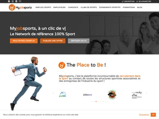 Myjobsports screenshot preview