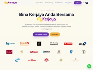 MyKerjaya platform preview