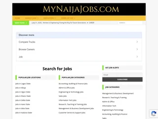 MyNaijaJobs platform preview