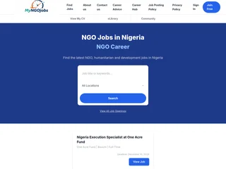 MyNGOJobs screenshot preview