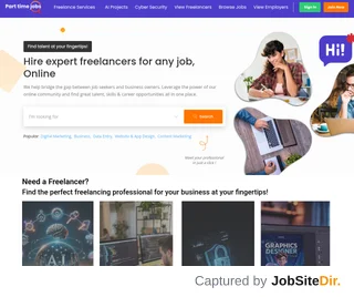 My Part Time Jobs platform preview