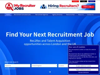 My Recruiter Job Board platform preview