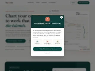 MyVIJobs platform preview