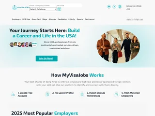 MyVisaJobs screenshot preview MyVisaJobs screenshot preview