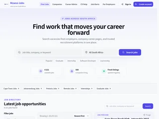 Mzansi Jobs screenshot preview Mzansi Jobs screenshot preview
