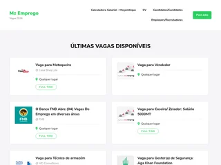 mzemprego.com screenshot preview mzemprego.com screenshot preview