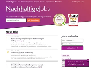 NachhaltigeJobs screenshot preview