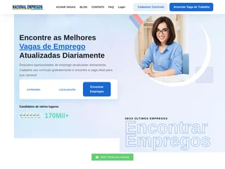 Nacional Empregos screenshot preview Nacional Empregos screenshot preview