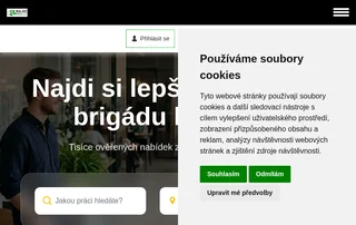Najdiprace.cz screenshot preview