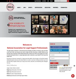 NALS Career Center platform preview