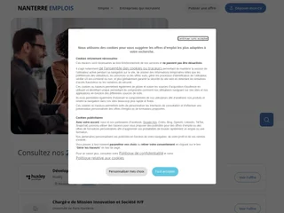 Nanterre Emplois platform preview