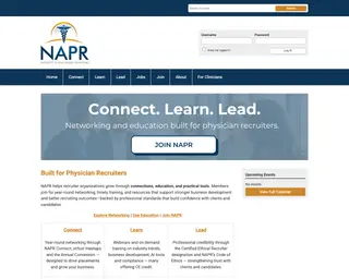 National Association of Physician Recruiters platform preview
