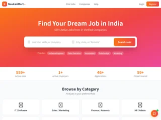 NaukariMart.in screenshot preview