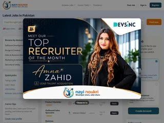 Nayi Noukri platform preview