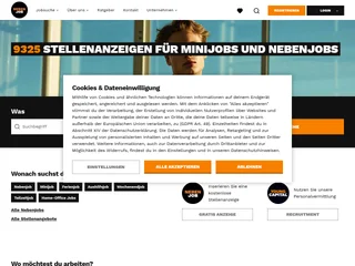 NebenJob DE platform preview